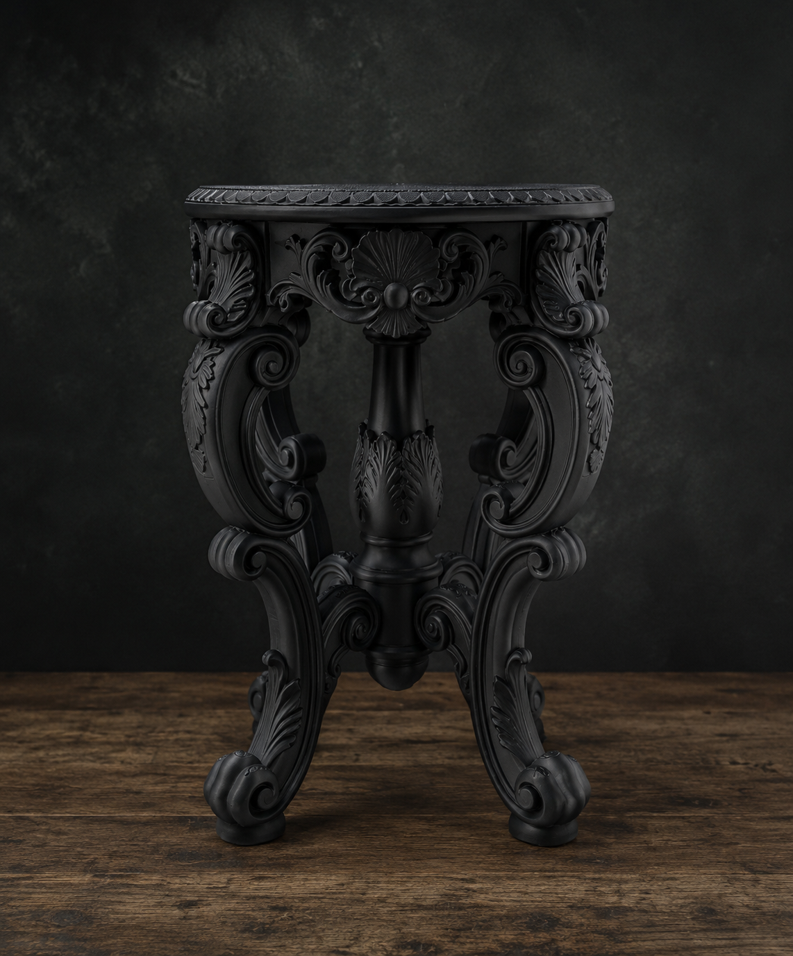 The Ebony Garden — Floor Plant Stand by Gremlin Relics