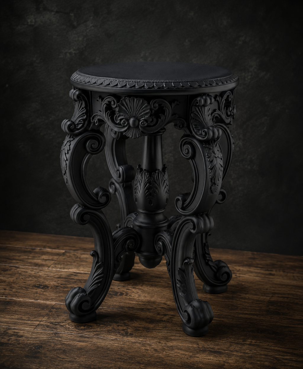 The Ebony Garden — Floor Plant Stand by Gremlin Relics