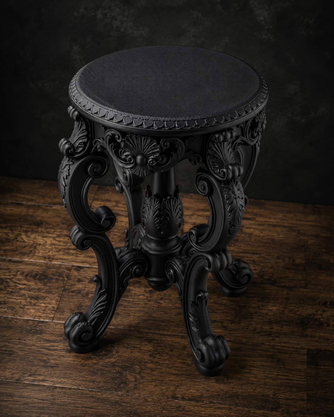 The Ebony Garden — Floor Plant Stand by Gremlin Relics