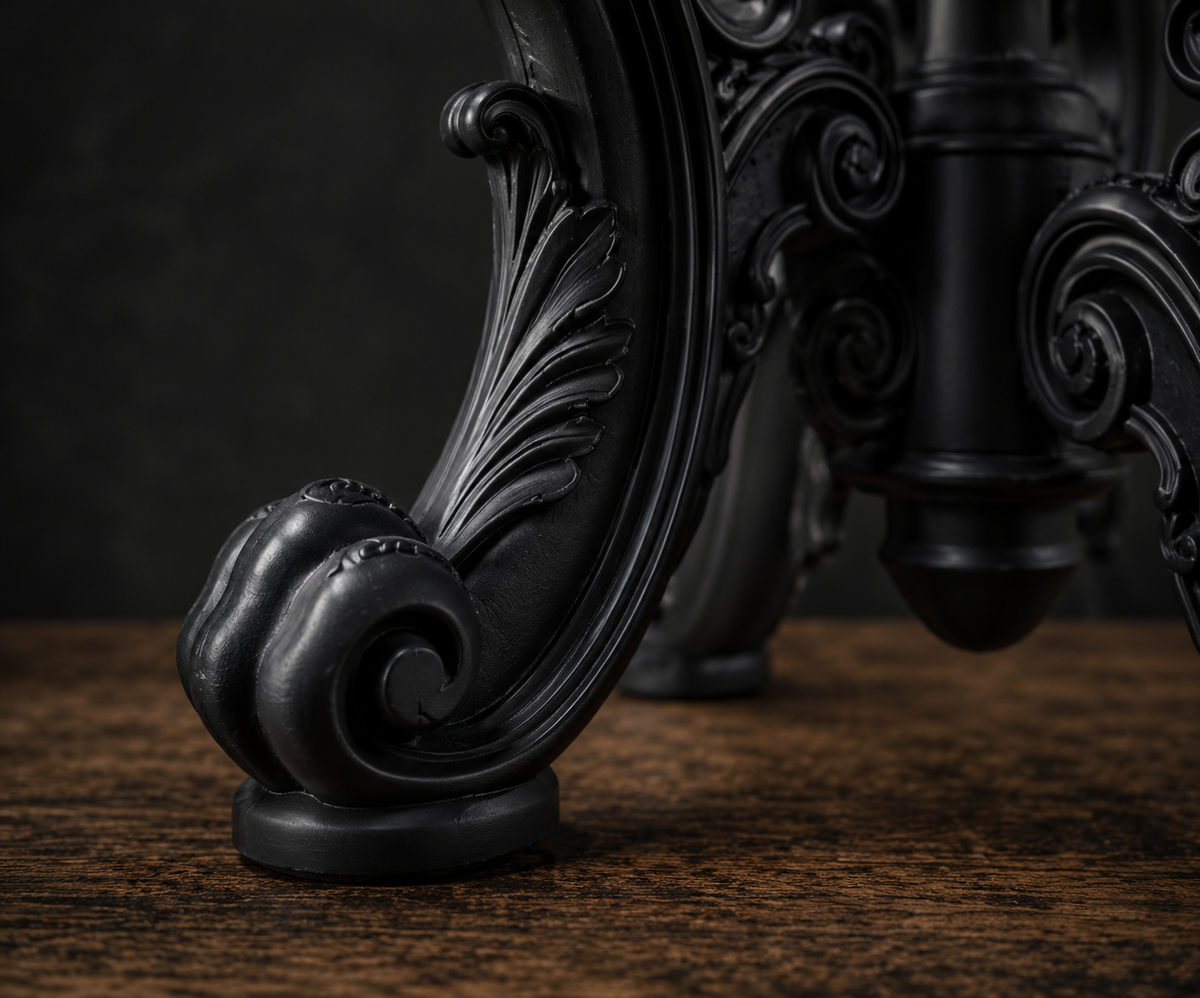 The Ebony Garden — Floor Plant Stand by Gremlin Relics