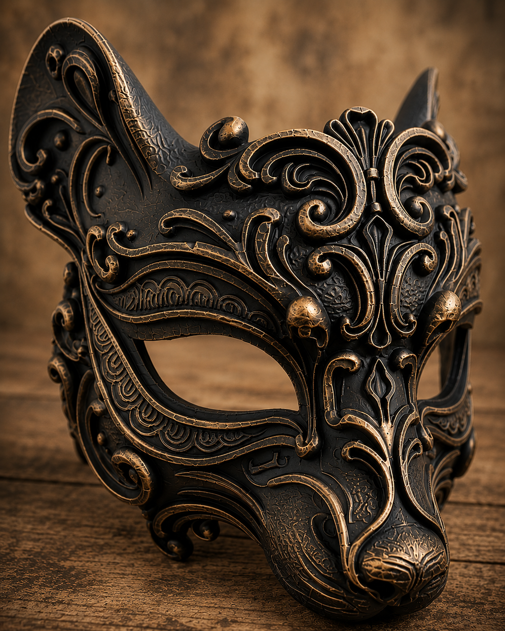 The Woodland Whisper — Mouse Masquerade Mask by Gremlin Relics