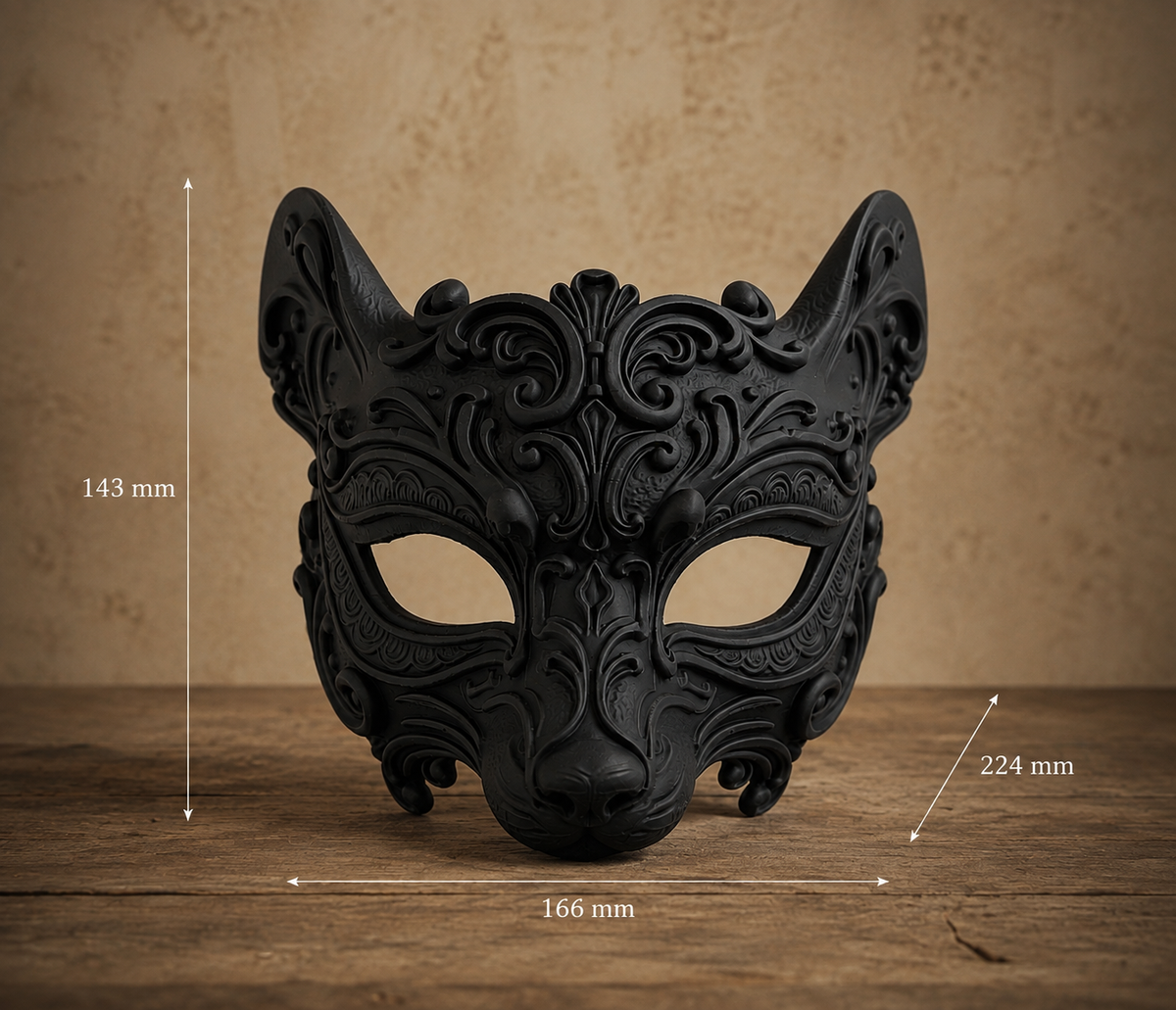 The Woodland Whisper — Mouse Masquerade Mask by Gremlin Relics