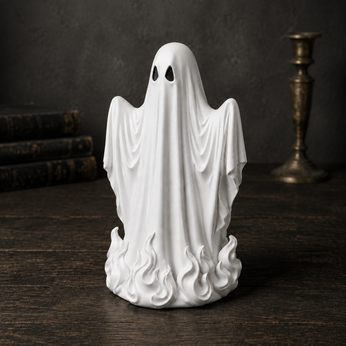 The Old Haunt — Retro Ghost Figurine by Gremlin Relics