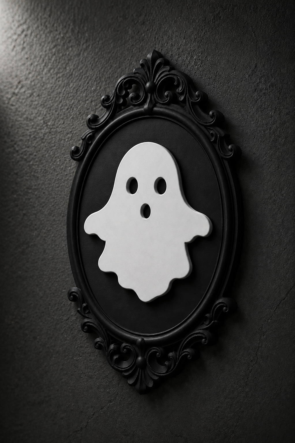 The Uninvited — Gothic Ghost Cameo Wall Plaque by Gremlin Relics