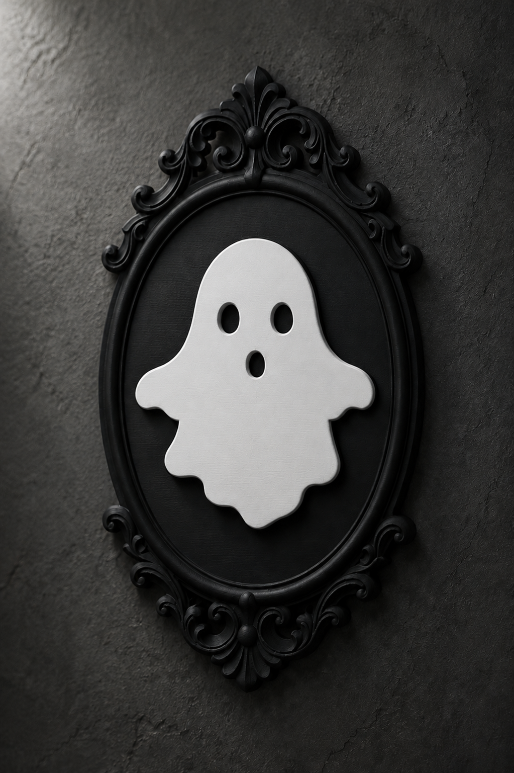 The Uninvited — Gothic Ghost Cameo Wall Plaque by Gremlin Relics