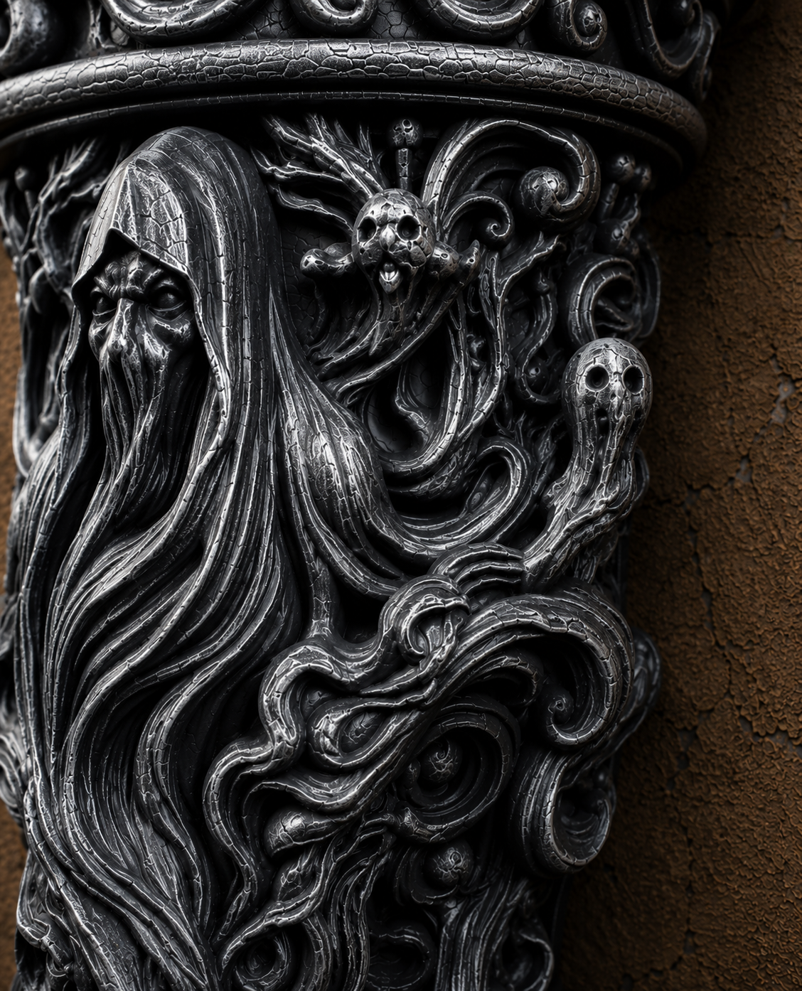 The Restless Spirit — Ghost Wall Shelf by Gremlin Relics
