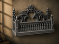 The Thorned Grove — Botanical Gothic Wall Shelf by Gremlin Relics