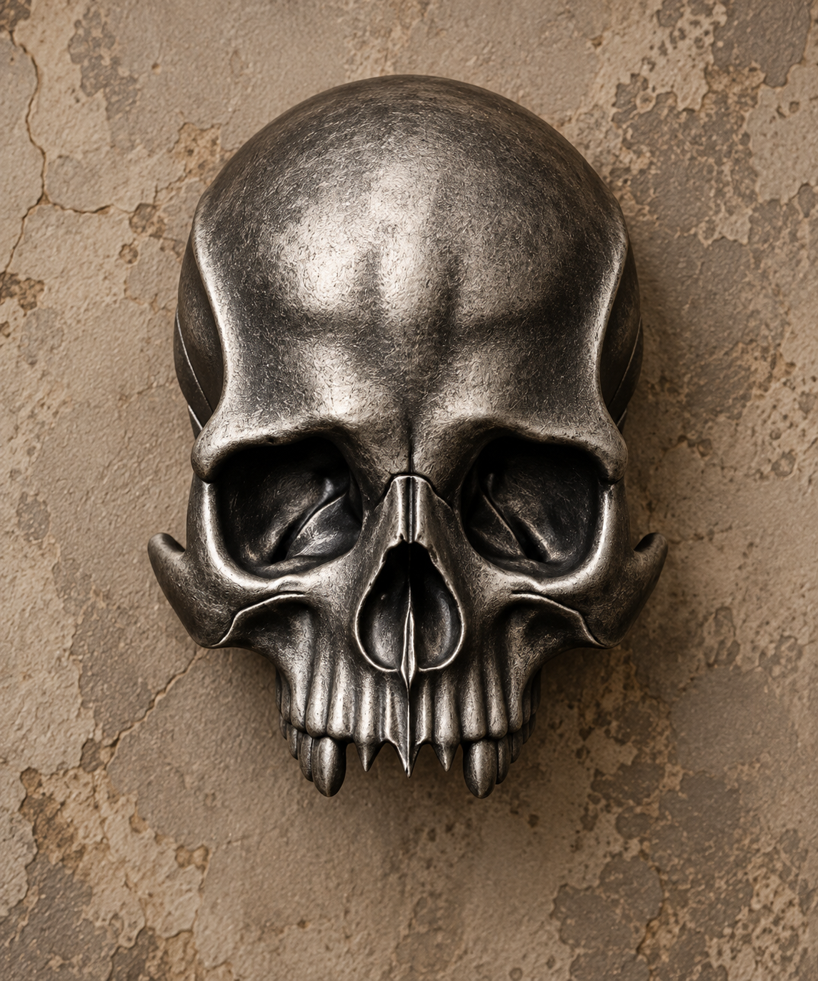 The Kept Secret — Skull Wall Mount with Hidden Compartment by Gremlin Relics