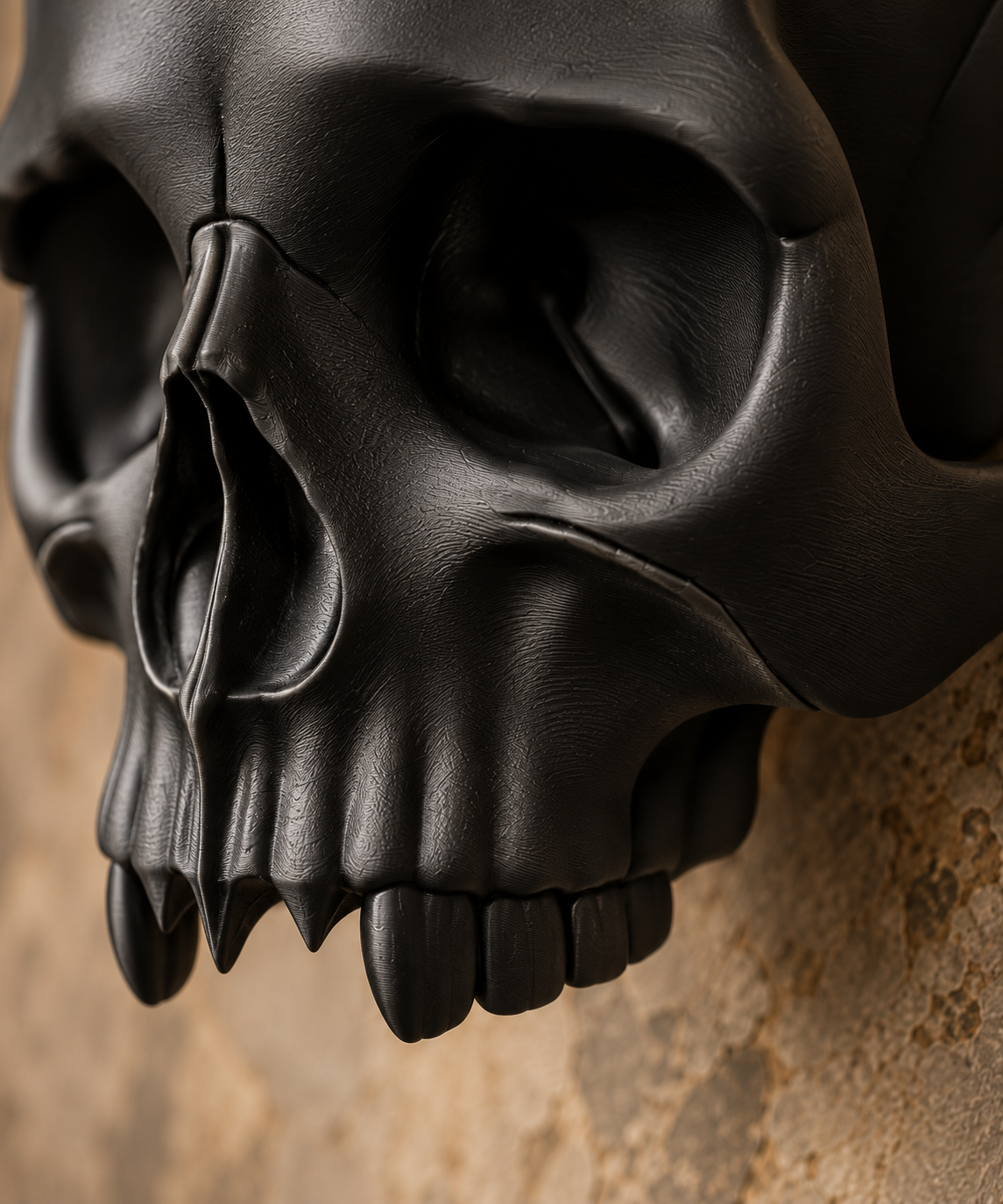 The Kept Secret — Skull Wall Mount with Hidden Compartment by Gremlin Relics