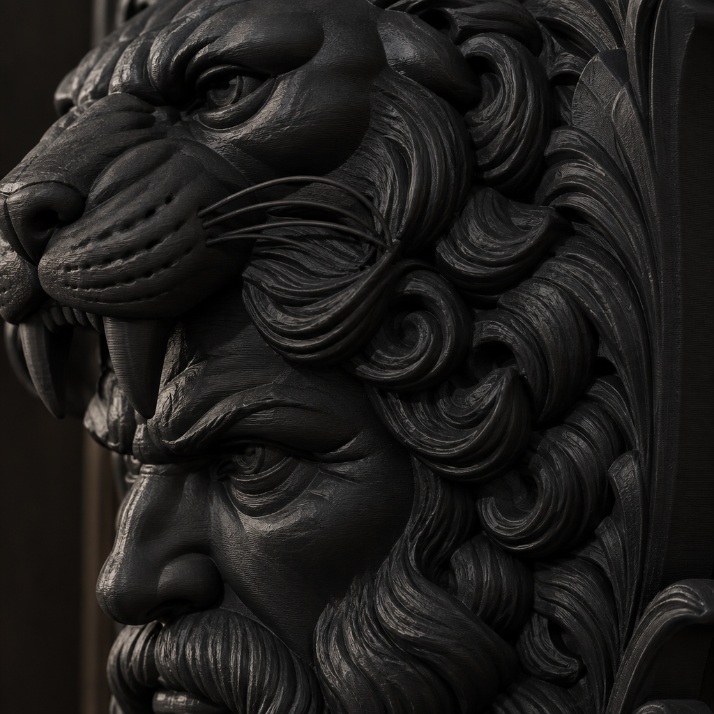The Lion’s Trial — Hercules Wall Crest by Gremlin Relics