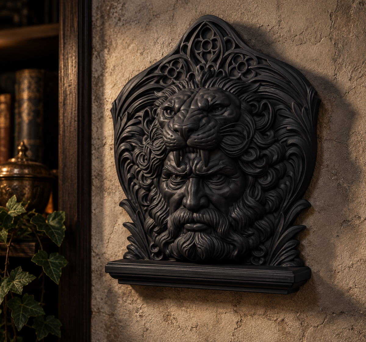 The Lion’s Trial — Hercules Wall Crest by Gremlin Relics