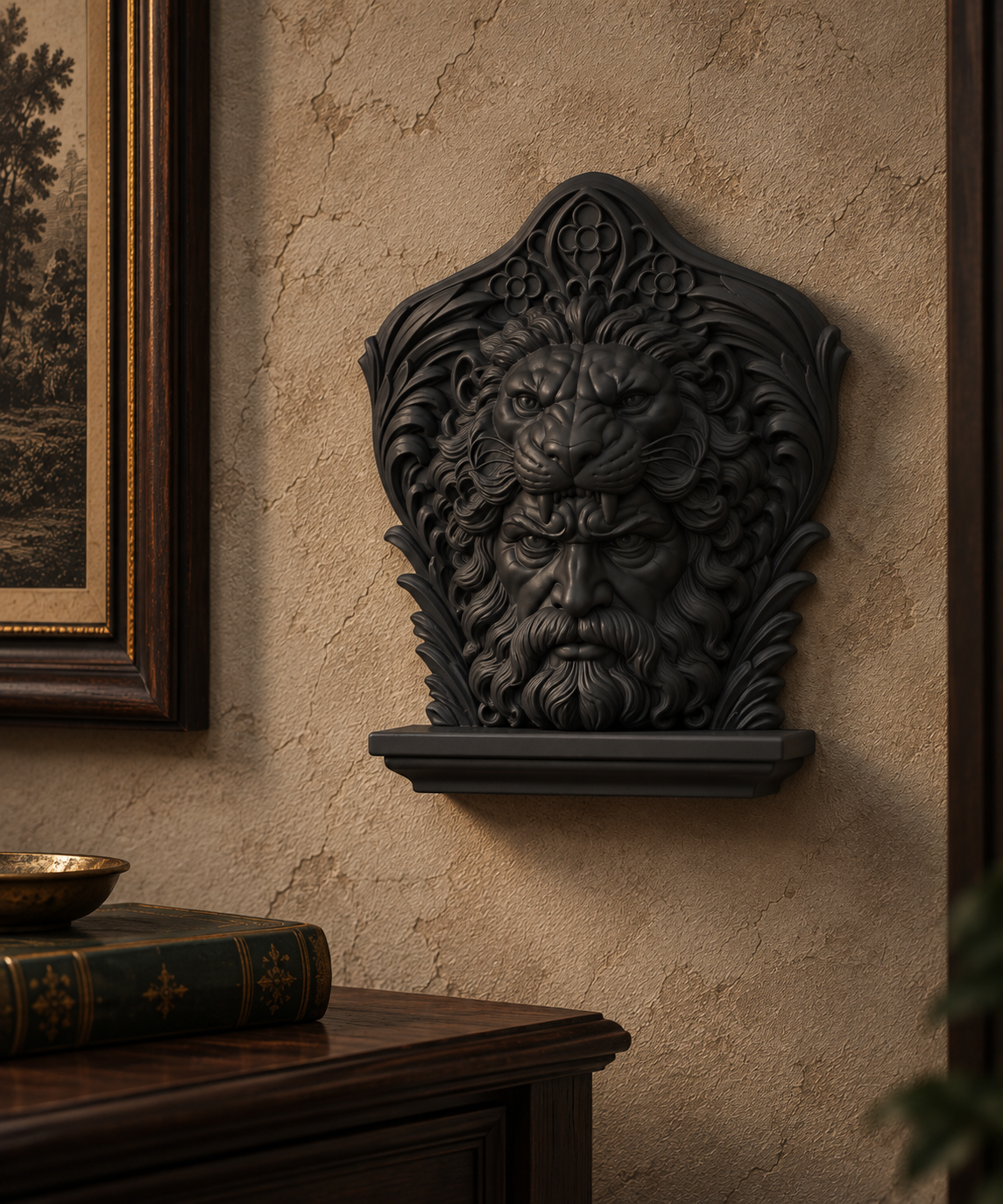 The Lion’s Trial — Hercules Wall Crest by Gremlin Relics