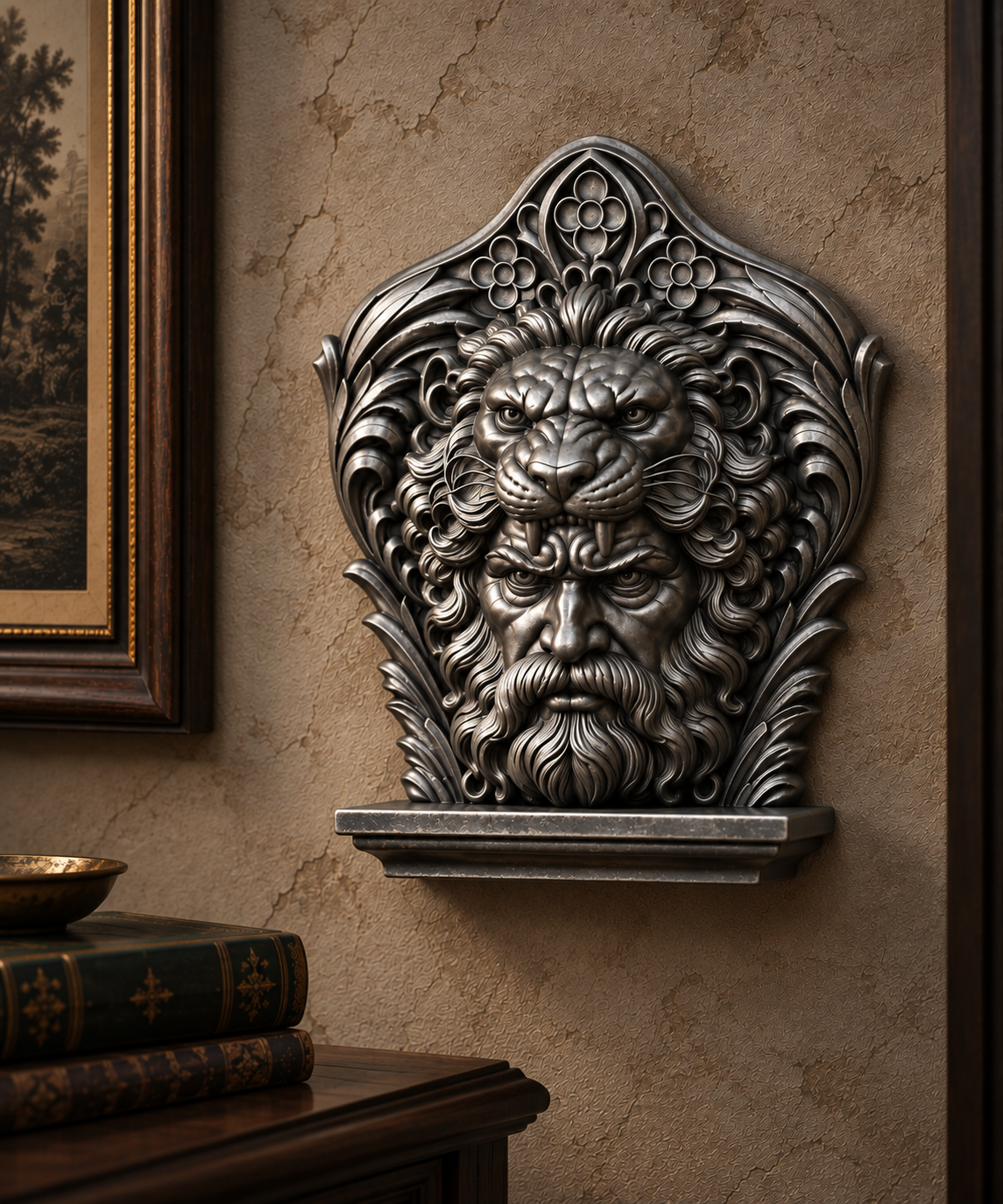 The Lion’s Trial — Hercules Wall Crest by Gremlin Relics