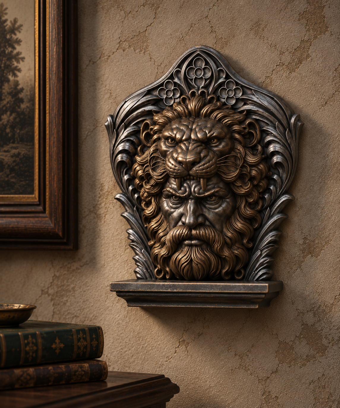 The Lion’s Trial — Hercules Wall Crest by Gremlin Relics
