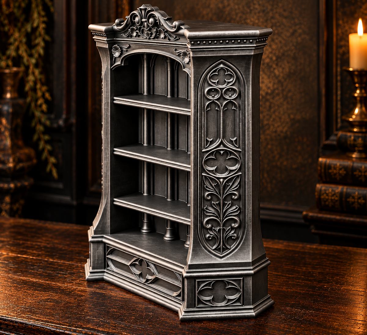The Sanctum Keeper — Gothic Cathedral Display Stand by Gremlin Relics