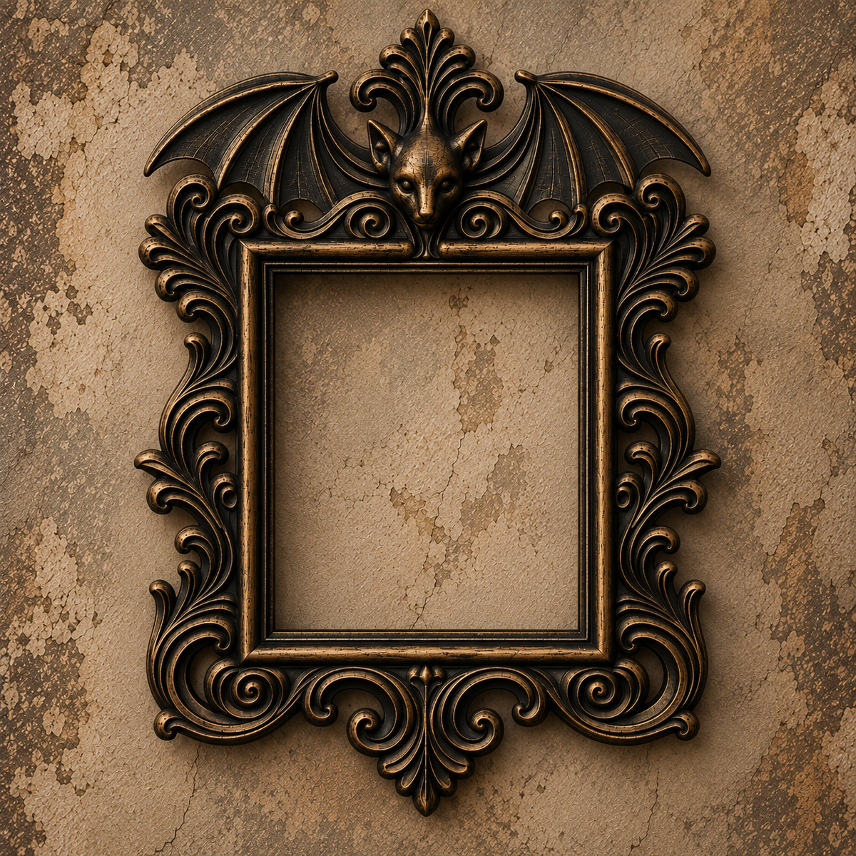 The Vesper — Gothic Bat Photo Frame by Gremlin Relics