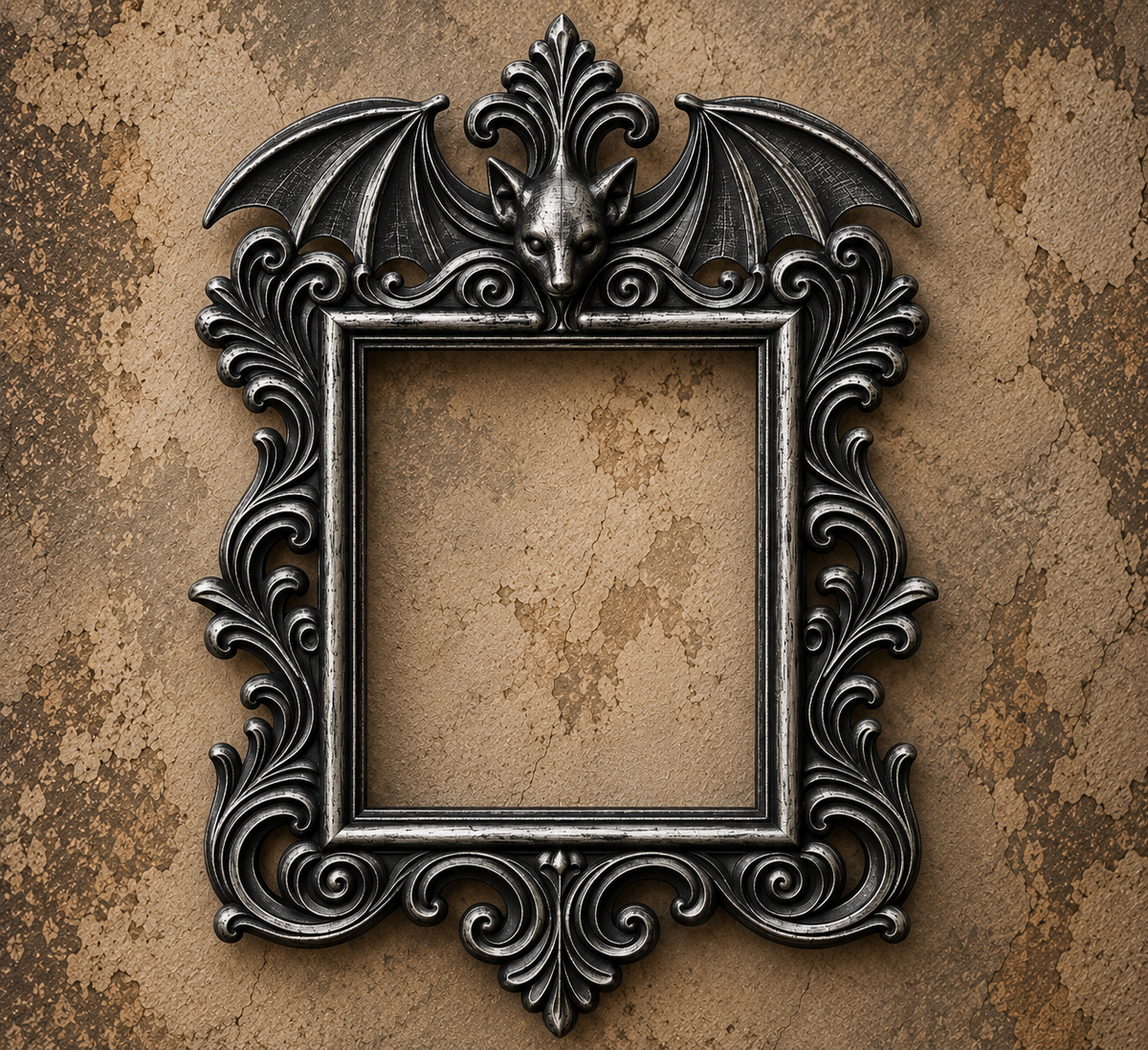 The Vesper — Gothic Bat Photo Frame by Gremlin Relics