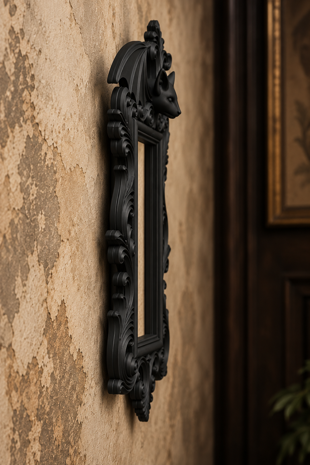 The Vesper — Gothic Bat Photo Frame by Gremlin Relics