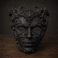 The Baroque Enigma — Venetian Masquerade Mask by Gremlin Relics