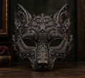 The Sly Regent — Baroque Fox Masquerade Mask by Gremlin Relics