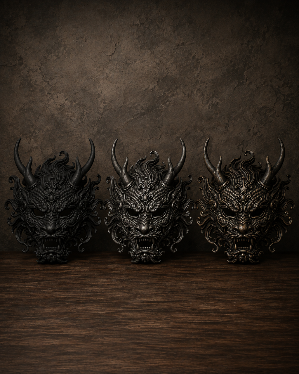 The Imperial Coil — Baroque Dragon Mask by Gremlin Relics