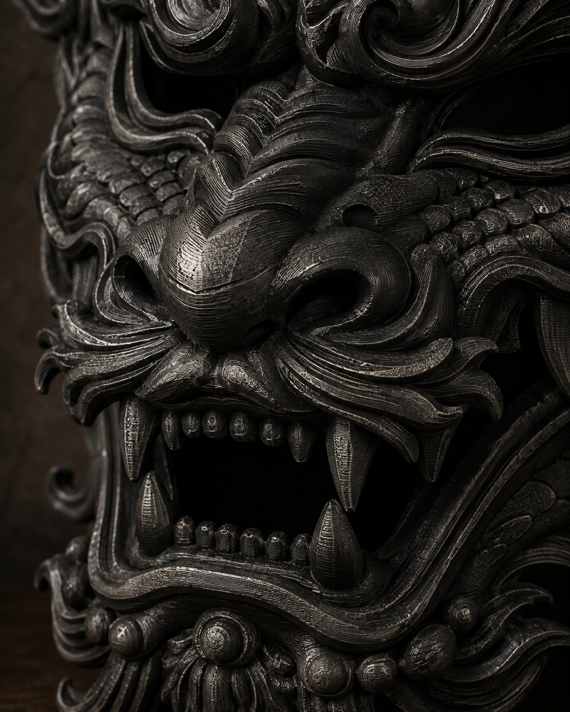 The Imperial Coil — Baroque Dragon Mask by Gremlin Relics