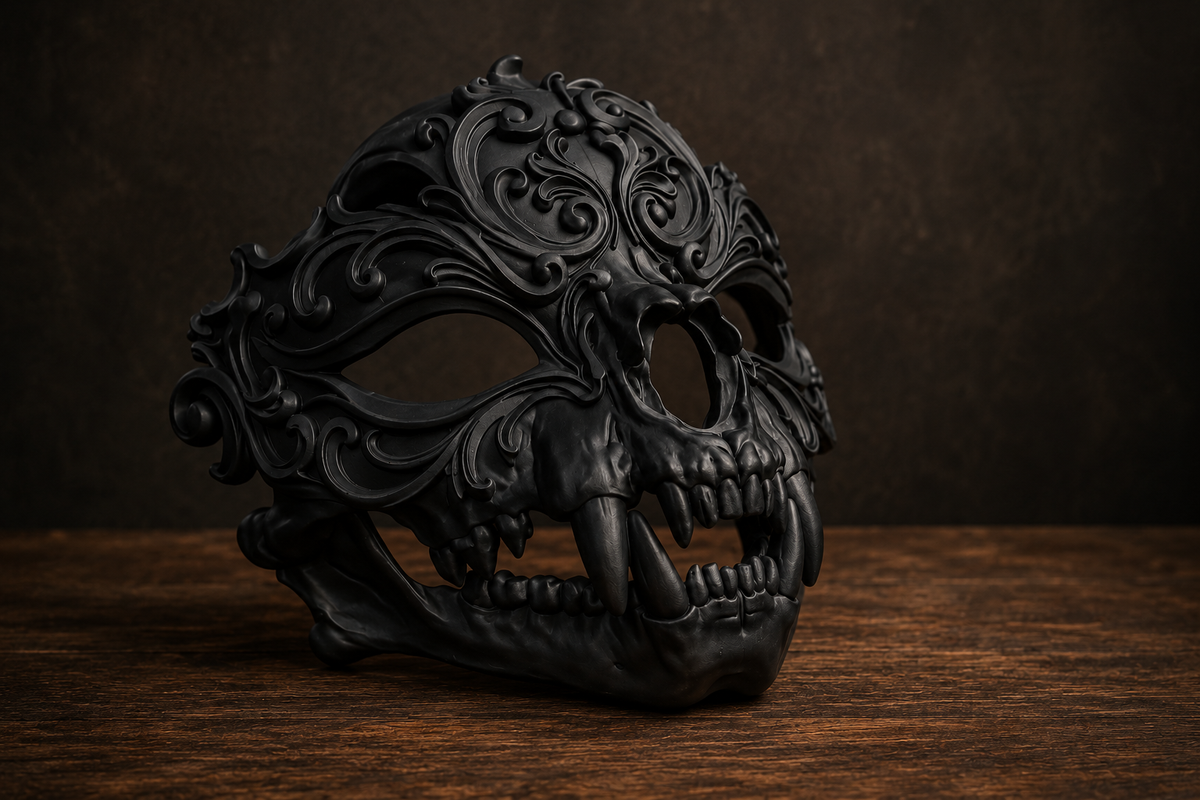 The Chimera's Revel — Beast Masquerade Mask by Gremlin Relics