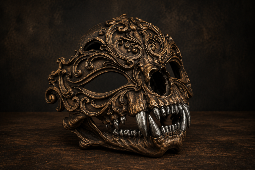 The Chimera's Revel — Beast Masquerade Mask by Gremlin Relics