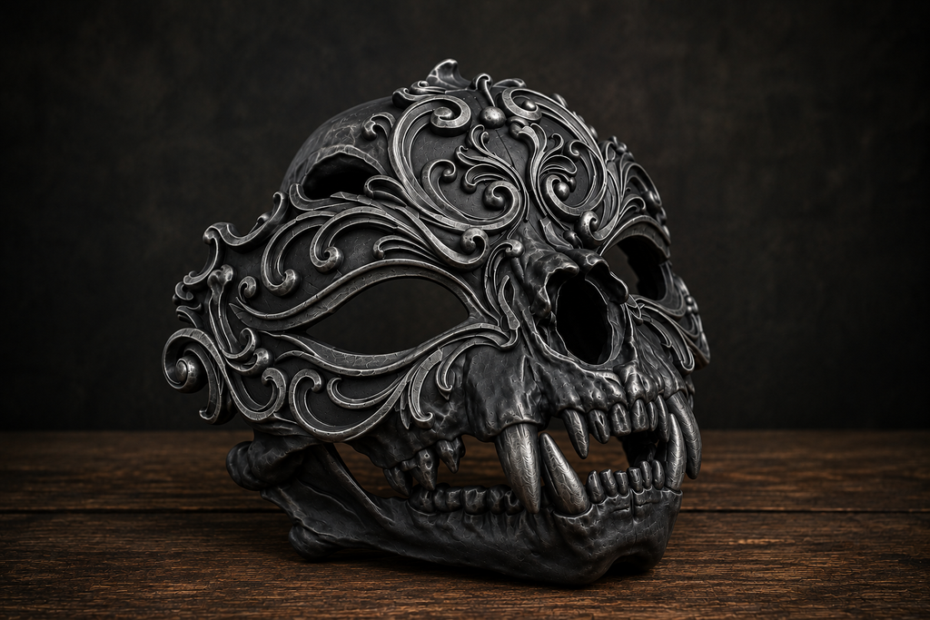 The Chimera's Revel — Beast Masquerade Mask by Gremlin Relics