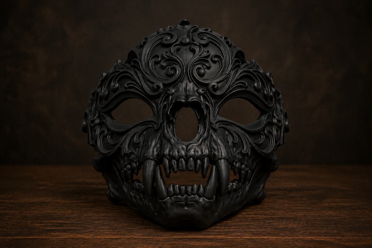 The Chimera's Revel — Beast Masquerade Mask by Gremlin Relics