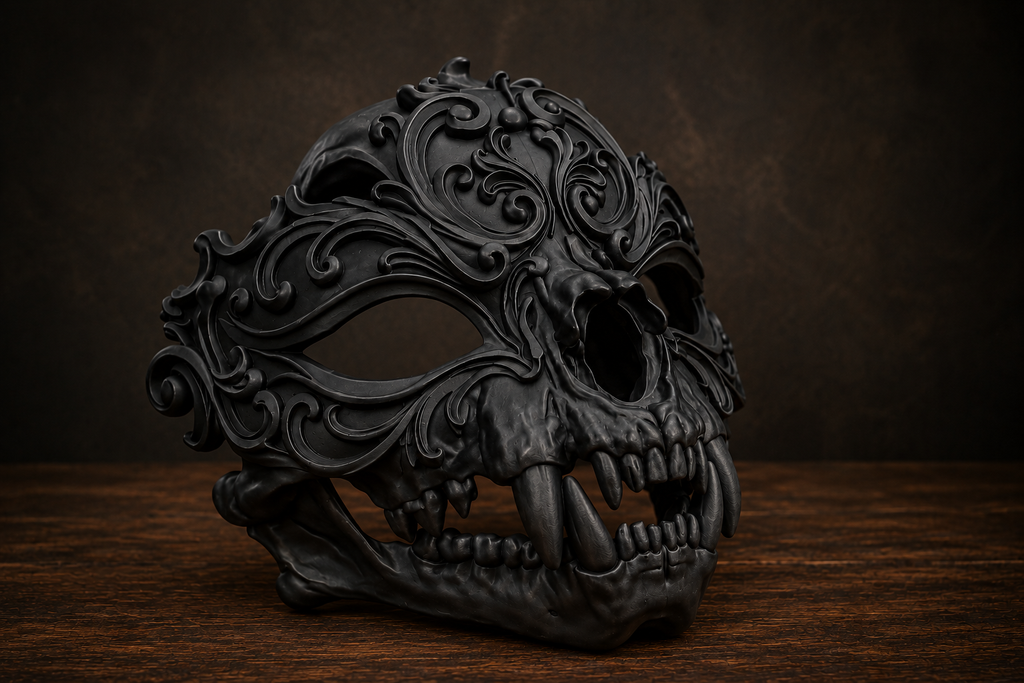 The Chimera's Revel — Beast Masquerade Mask by Gremlin Relics