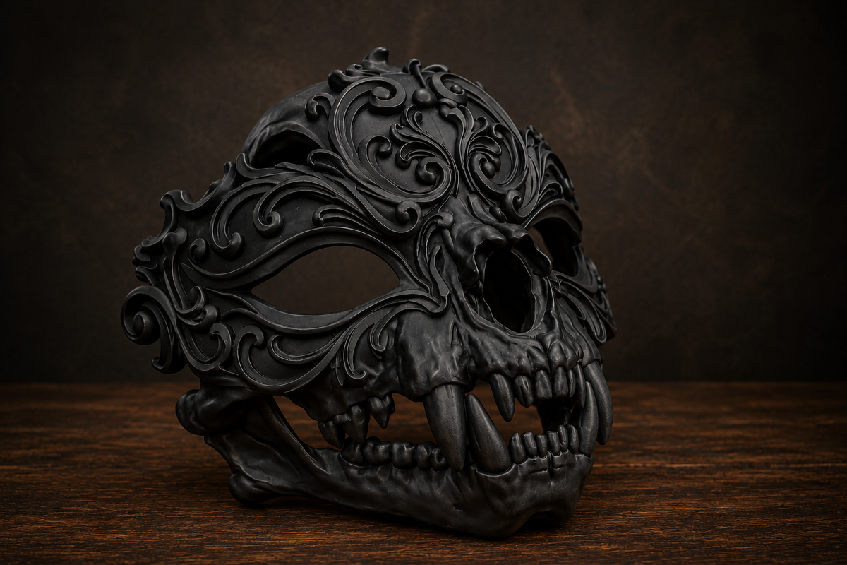 The Chimera's Revel — Beast Masquerade Mask by Gremlin Relics