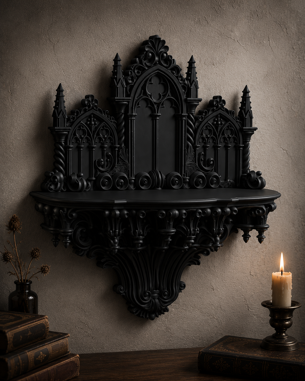 The Curios Chapel — Curio Display Shelf by Gremlin Relics