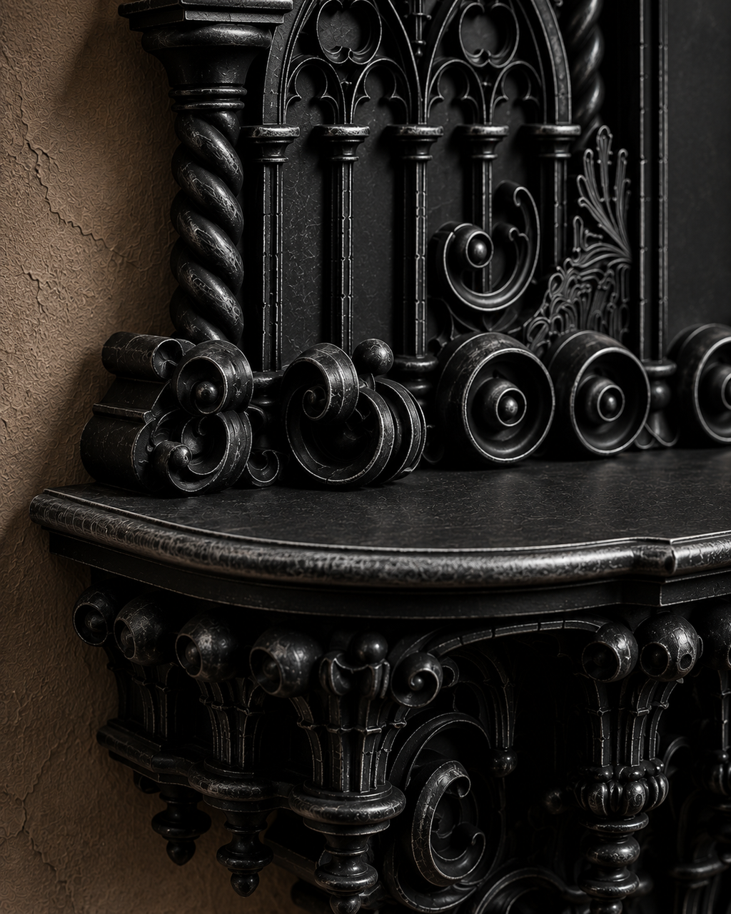 The Curios Chapel — Curio Display Shelf by Gremlin Relics