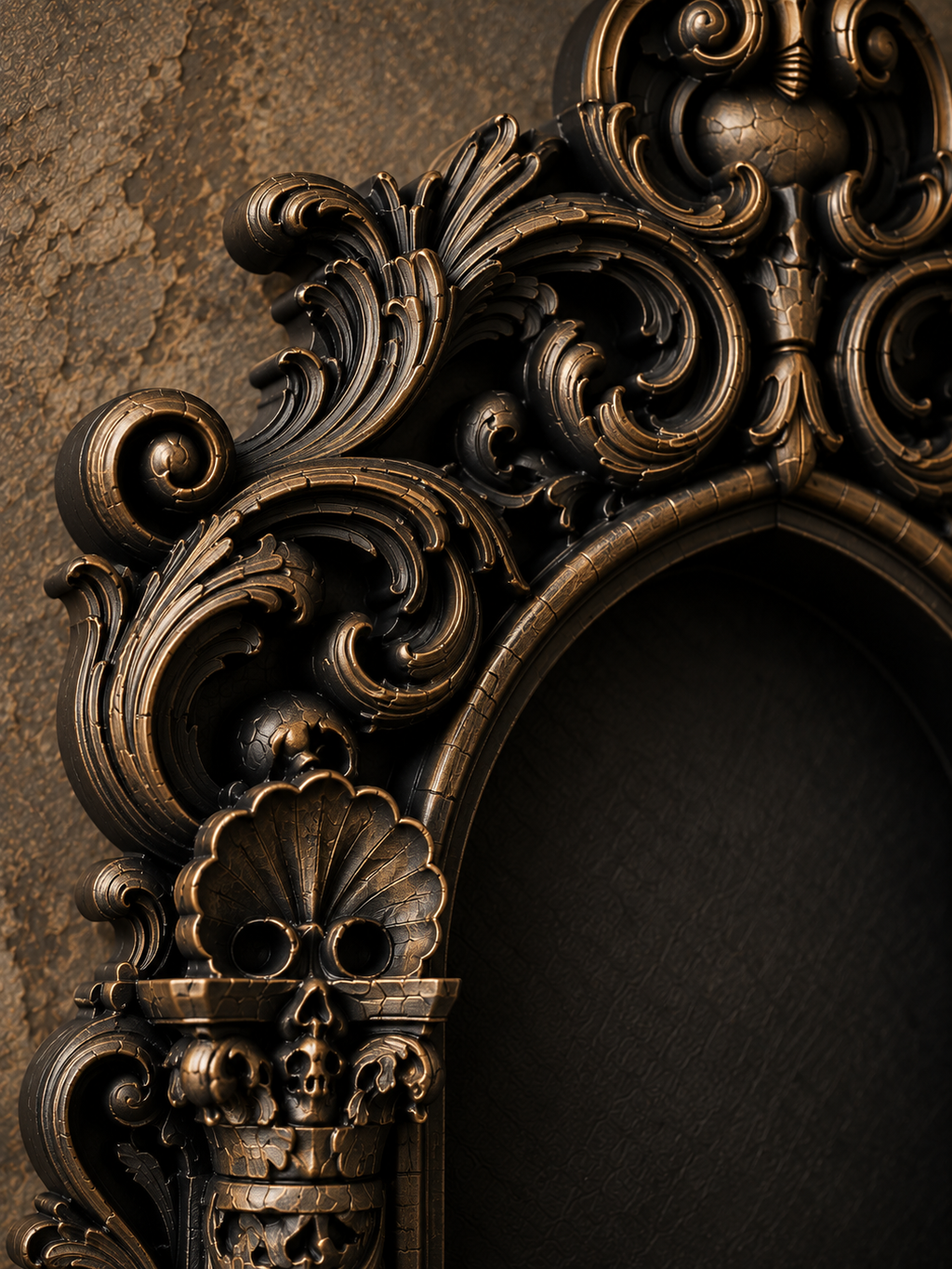The Reliquary Arch — Arch Wall Shelf by Gremlin Relics