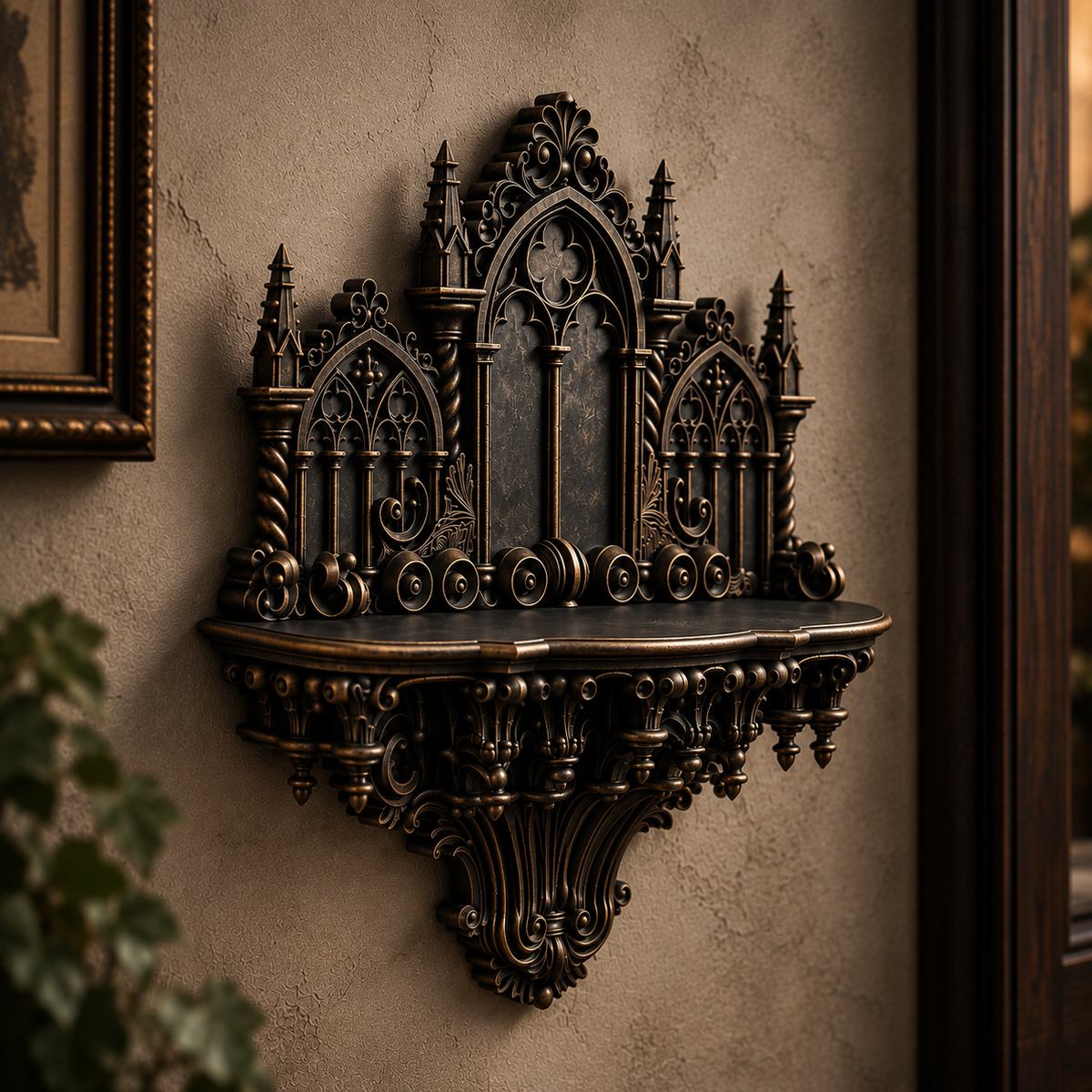 The Curios Chapel — Curio Display Shelf by Gremlin Relics