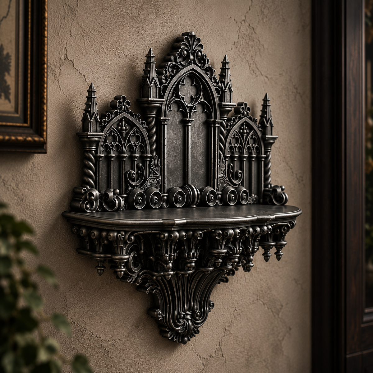 The Curios Chapel — Curio Display Shelf by Gremlin Relics