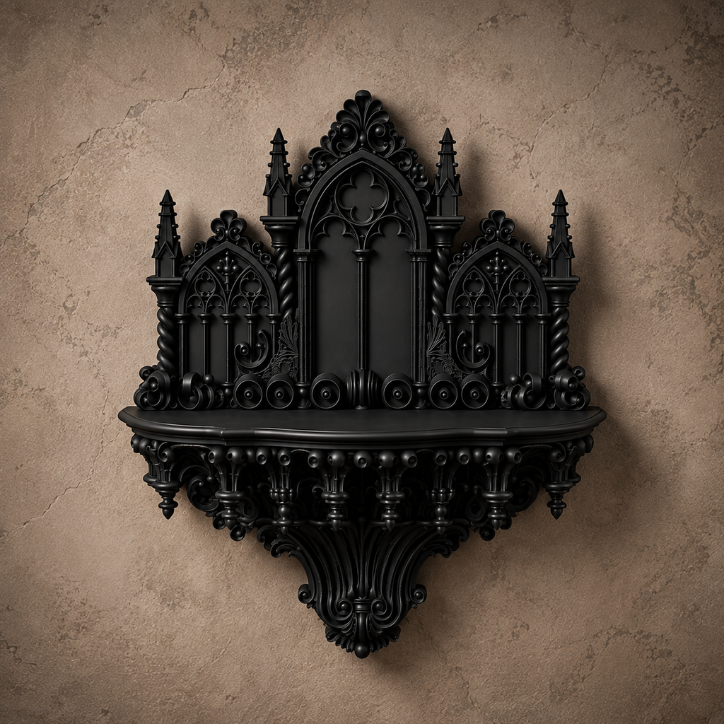 The Curios Chapel — Curio Display Shelf by Gremlin Relics