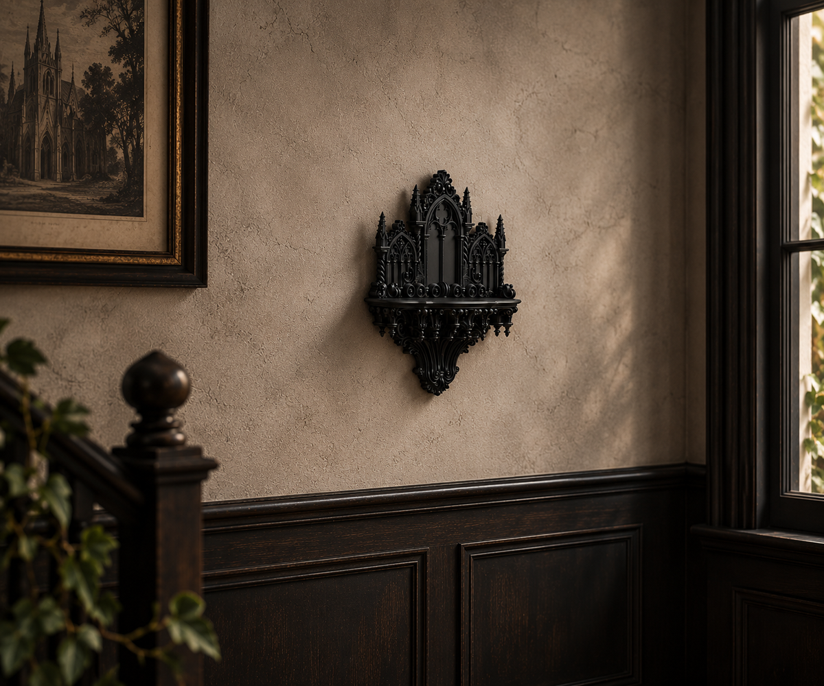 The Curios Chapel — Curio Display Shelf by Gremlin Relics