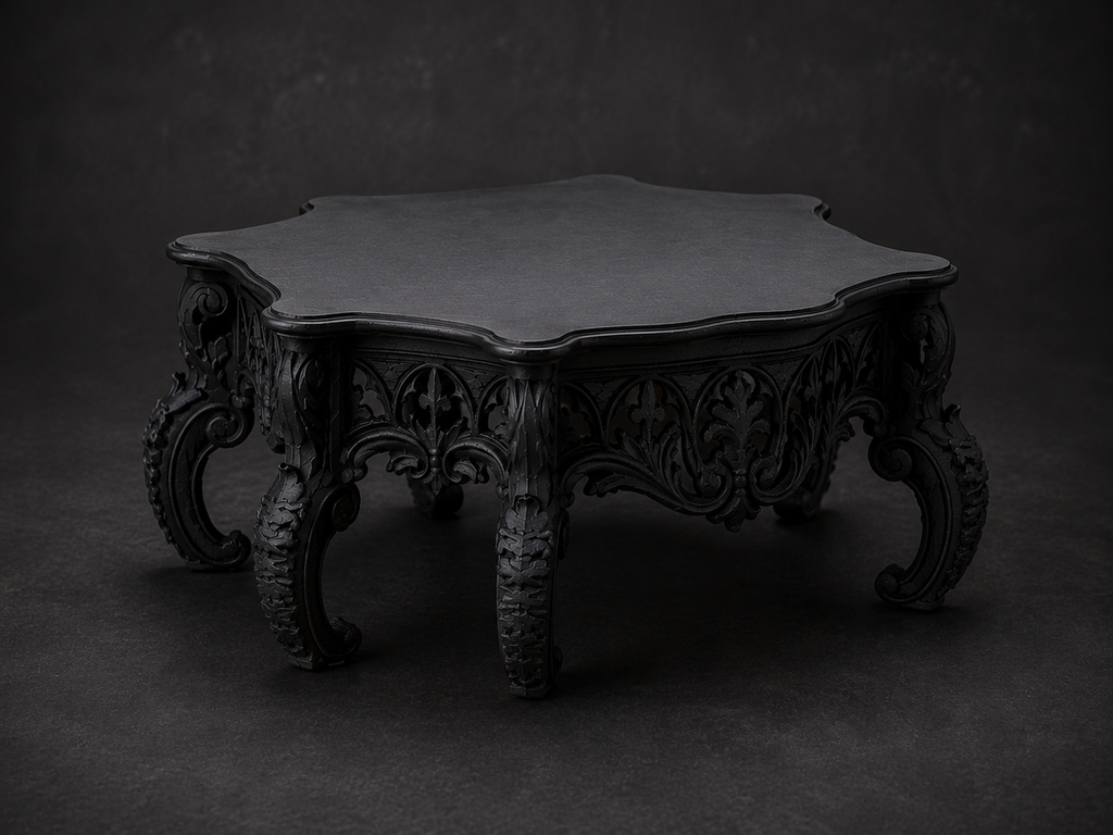 The Royal Reliquary — Ornate Plant Stand by Gremlin Relics