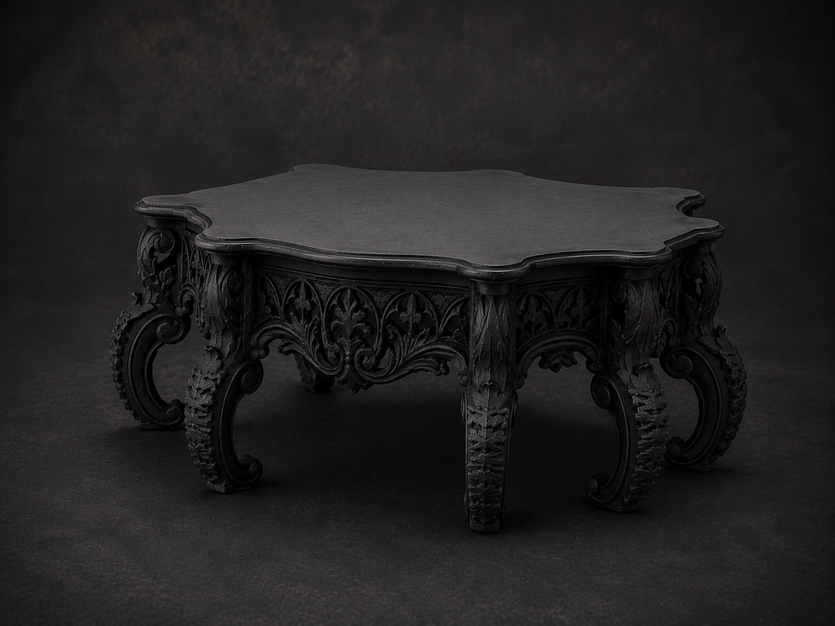 The Royal Reliquary — Ornate Plant Stand by Gremlin Relics
