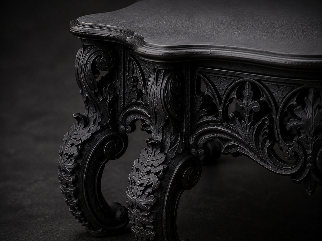 The Royal Reliquary — Ornate Plant Stand by Gremlin Relics