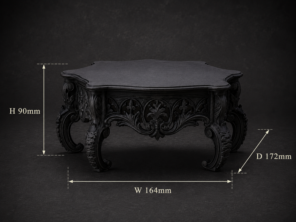 The Royal Reliquary — Ornate Plant Stand by Gremlin Relics