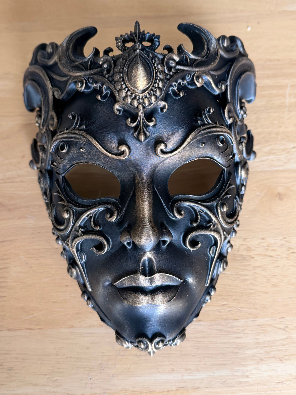 The Baroque Enigma — Venetian Masquerade Mask by Gremlin Relics