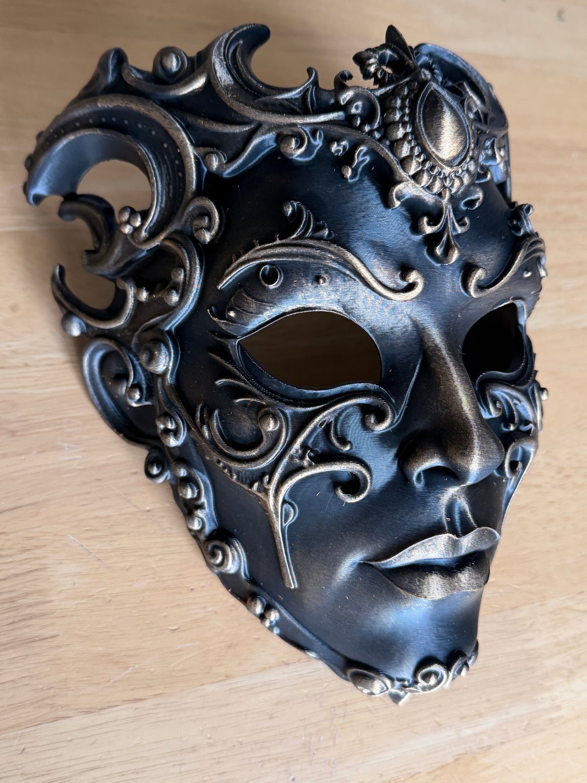 The Baroque Enigma — Venetian Masquerade Mask by Gremlin Relics