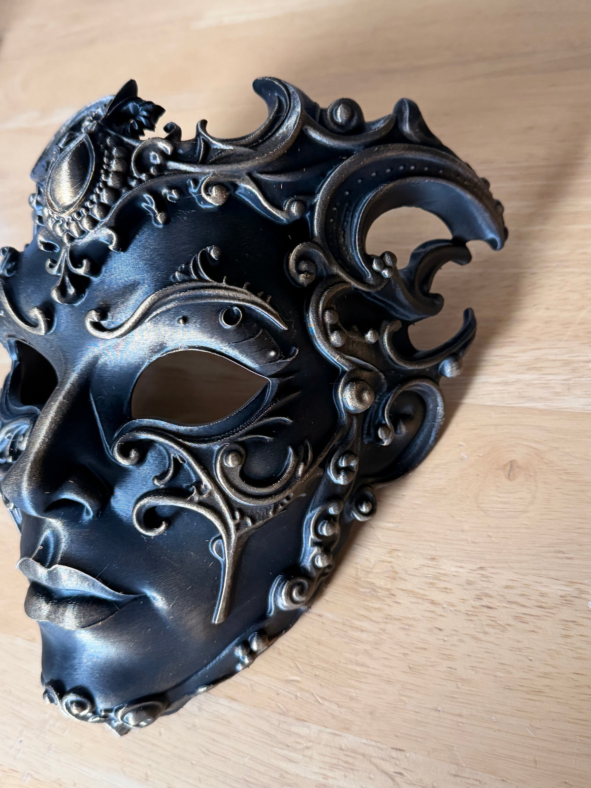 The Baroque Enigma — Venetian Masquerade Mask by Gremlin Relics