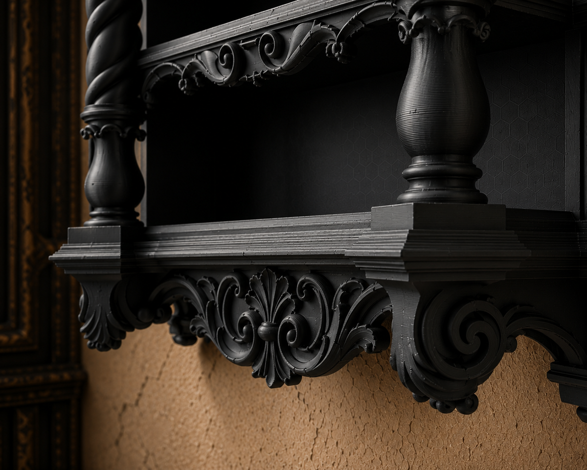 The Royal Gallery — Miniature Display Shelf by Gremlin Relics