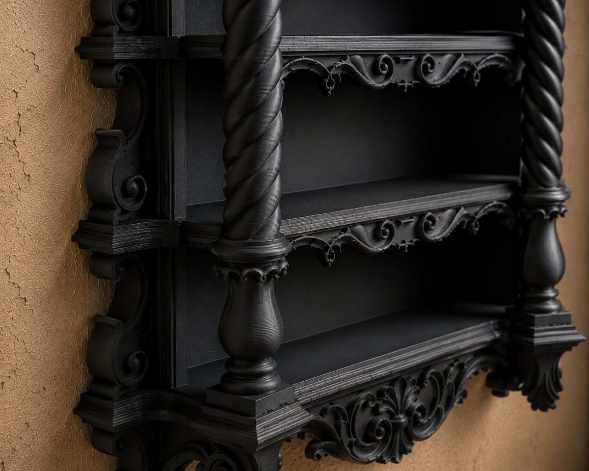 The Royal Gallery — Miniature Display Shelf by Gremlin Relics