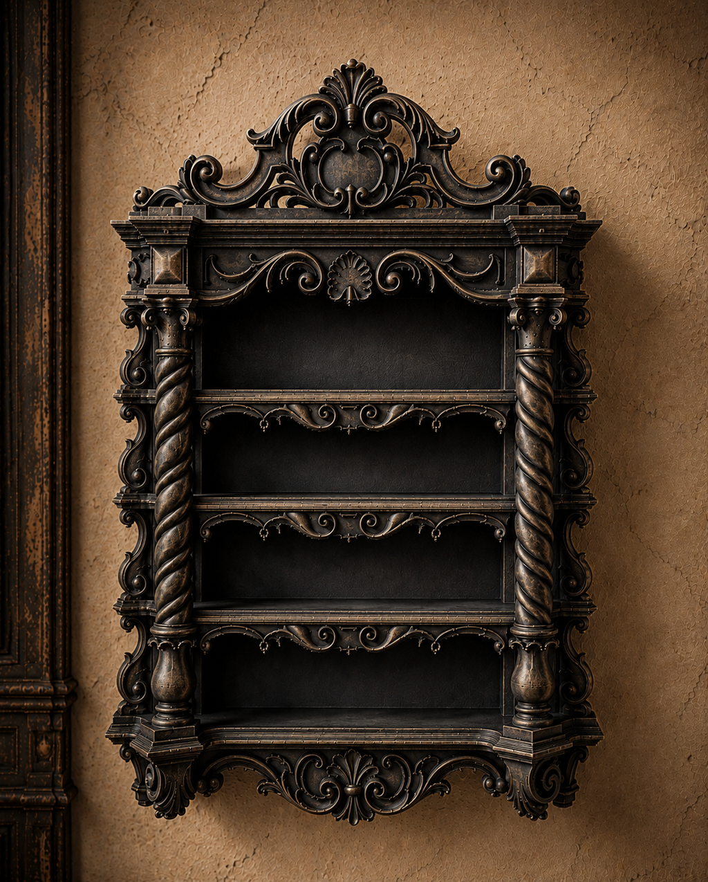 The Royal Gallery — Miniature Display Shelf by Gremlin Relics