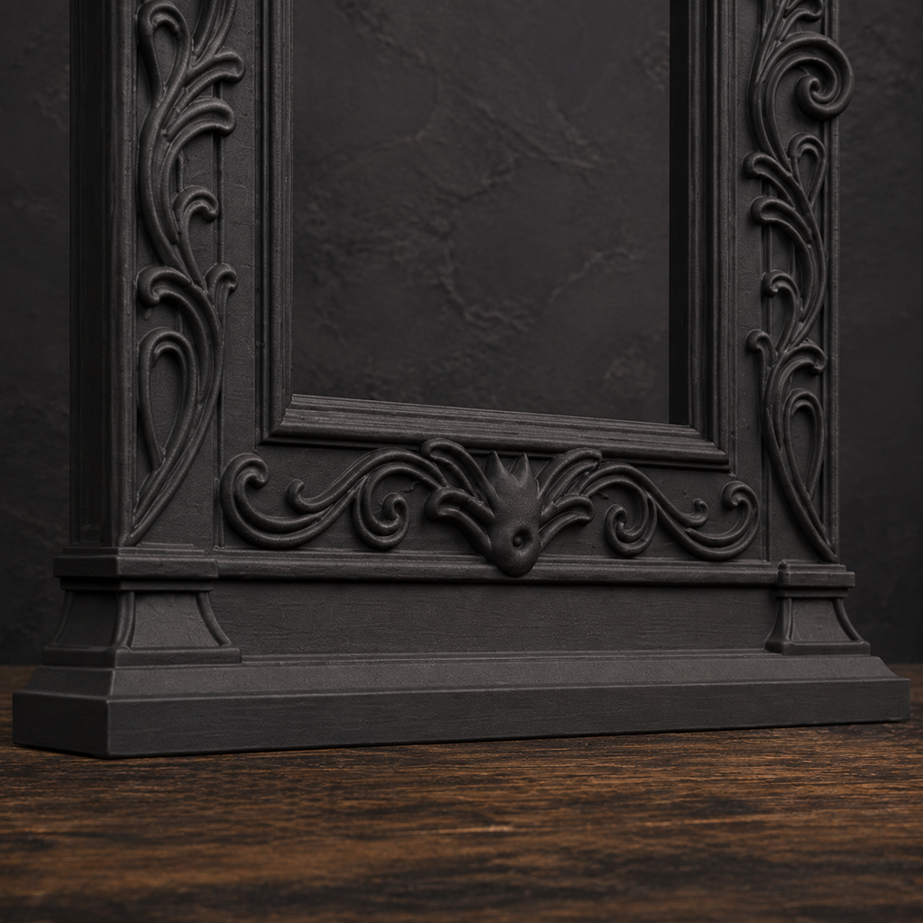 The Fledgling — Baby Bat Photo Frame by Gremlin Relics